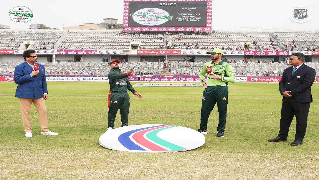 BAN vs PAK 3rd ODI: Tanzid Century & Taskin Four-for Secure Series